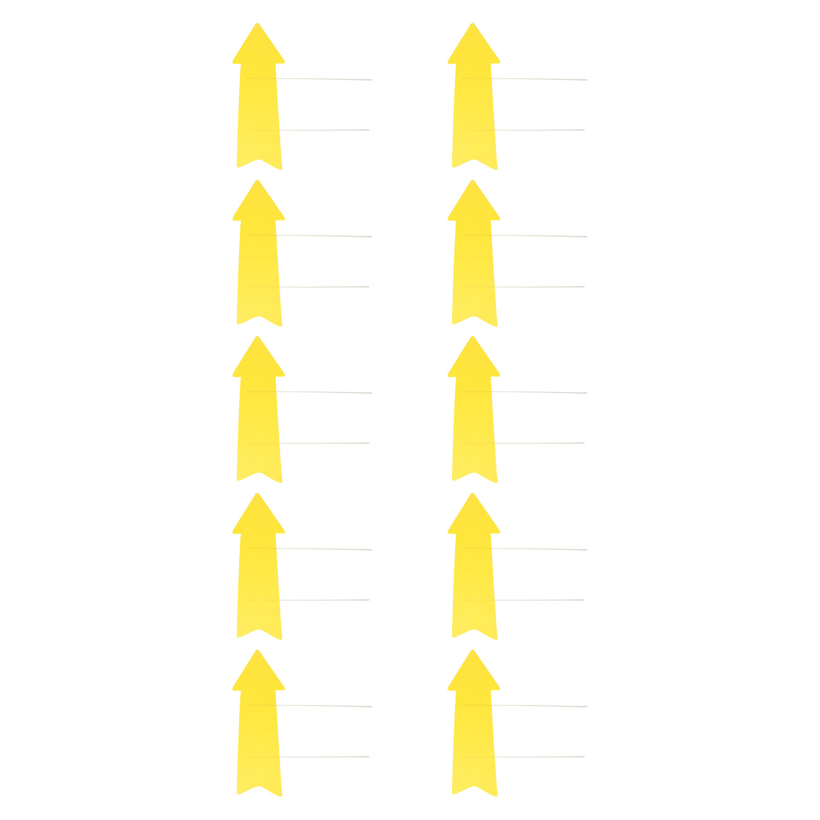 10Pcs Yellow Arrow Yard Signs  - đánh giá và giá Yard Sign Blank