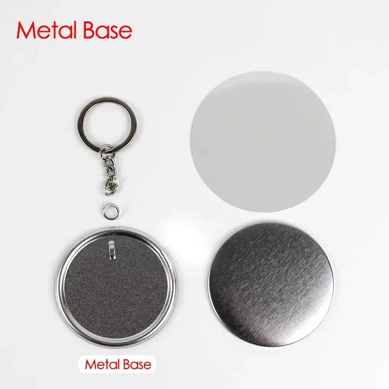 100PCS 44mm 58mm Keychains Bad - đánh giá và giá Button Badge Blank