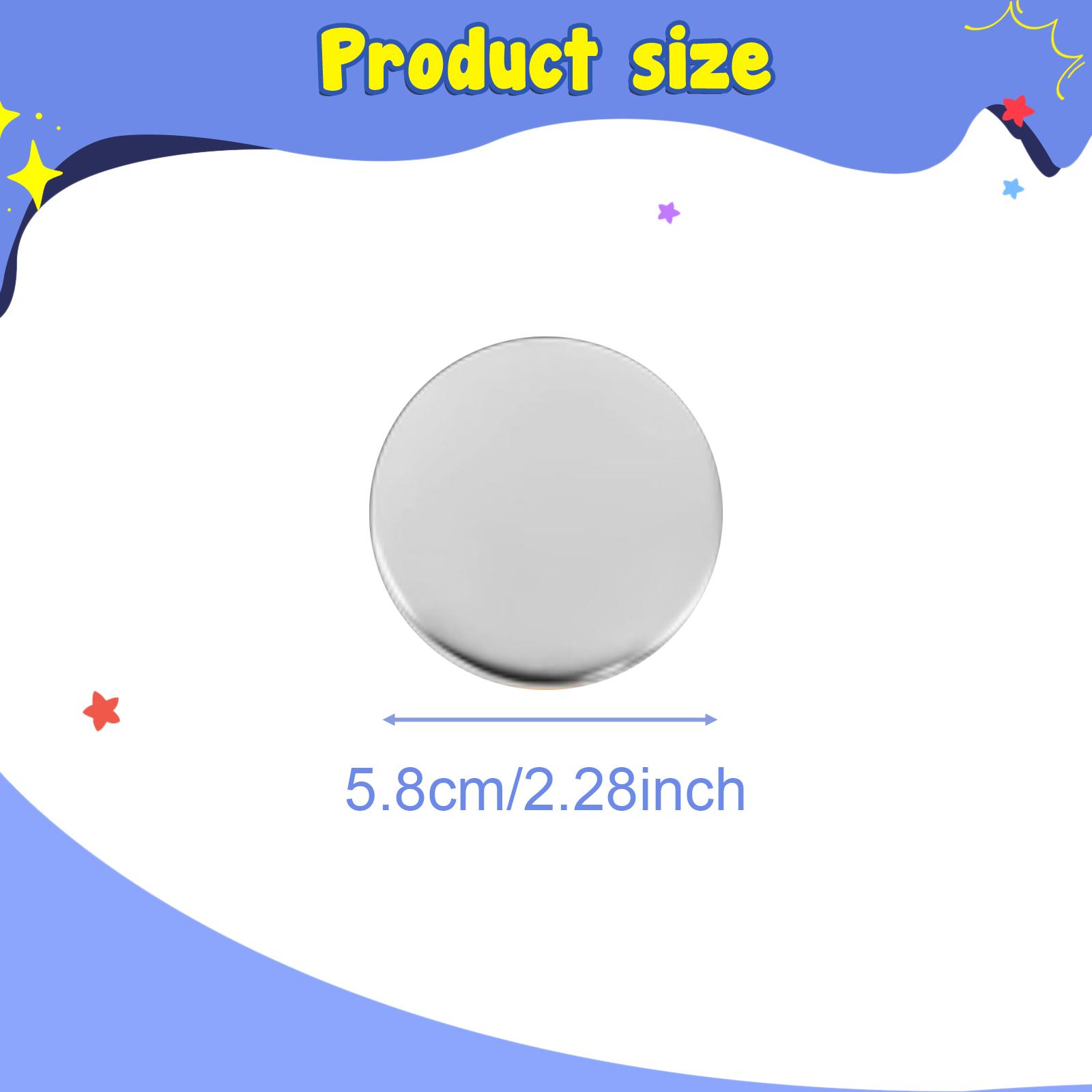 Button Badge Kit Metal Blank B - đánh giá và giá Button Badge Blank