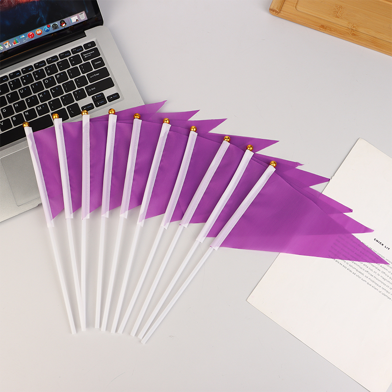 10Pcs Colorful Triangular Flag - đánh giá và giá Yard Sign Blank