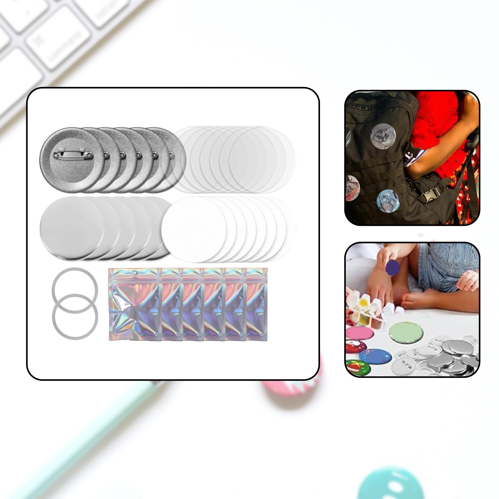 902Pcs Blank Button Making Sup - đánh giá và giá Button Badge Blank