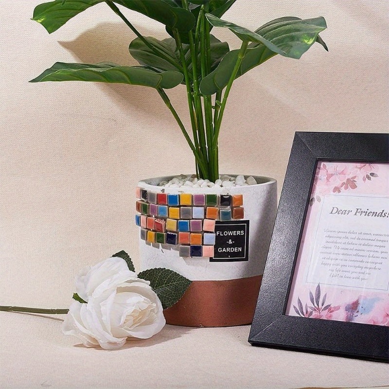 100g Square Ceramic Mosaic Til - đánh giá và giá Ceramic Tile Blank
