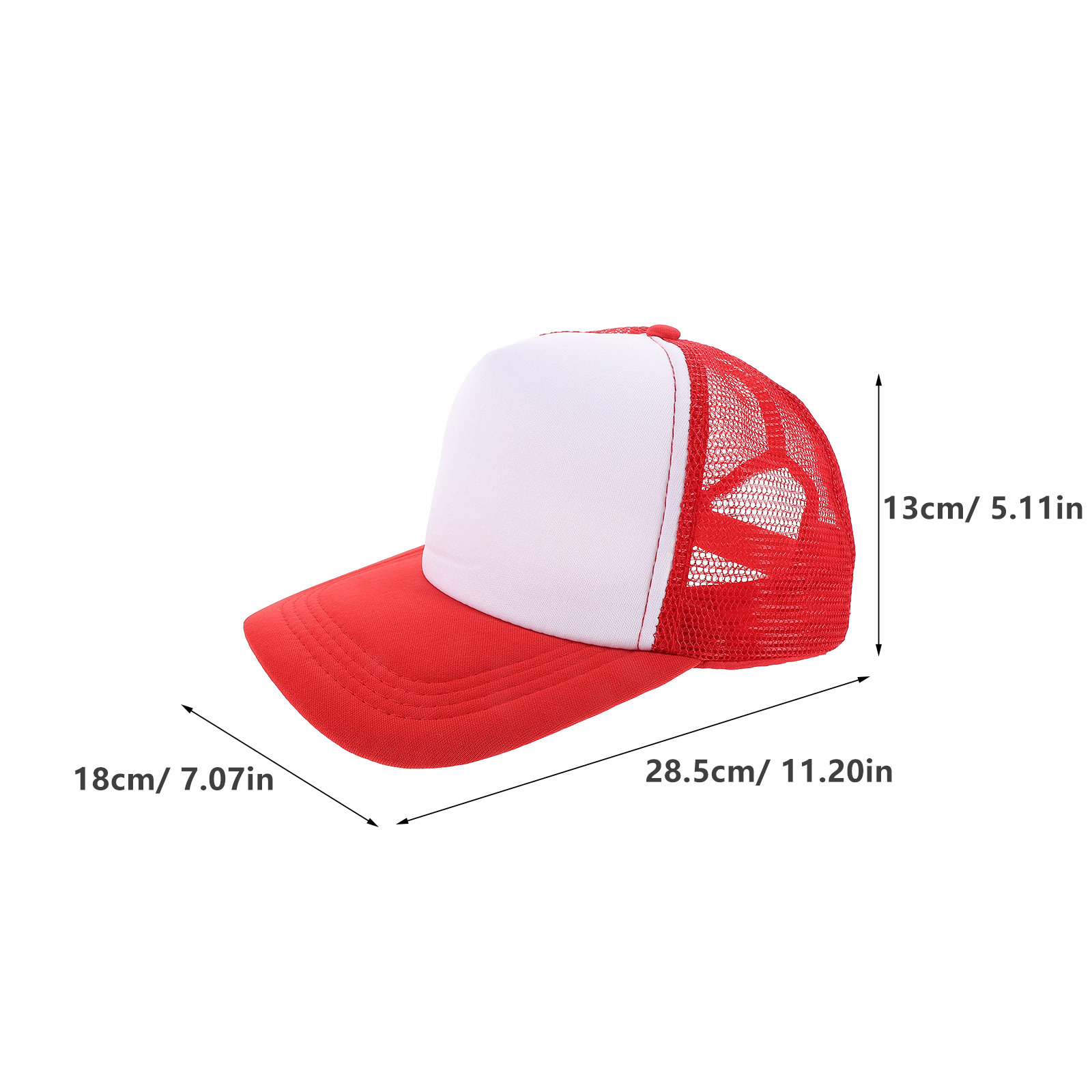 10Pcs Blank Baseball Hats Mesh - đánh giá và giá Hat Sublimation Blank