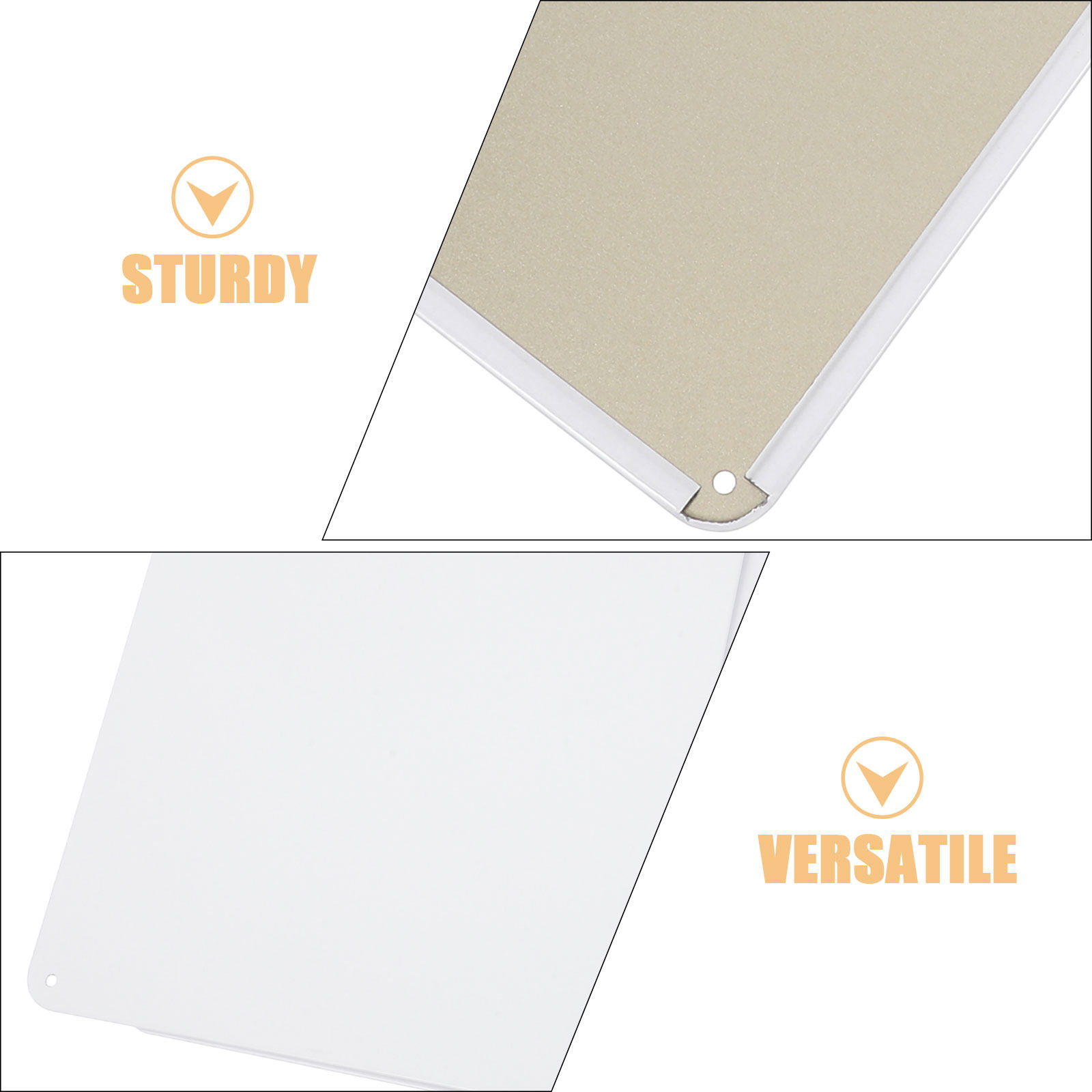 2Pcs Blank Tinplate Sign Stabl - đánh giá và giá Yard Sign Blank