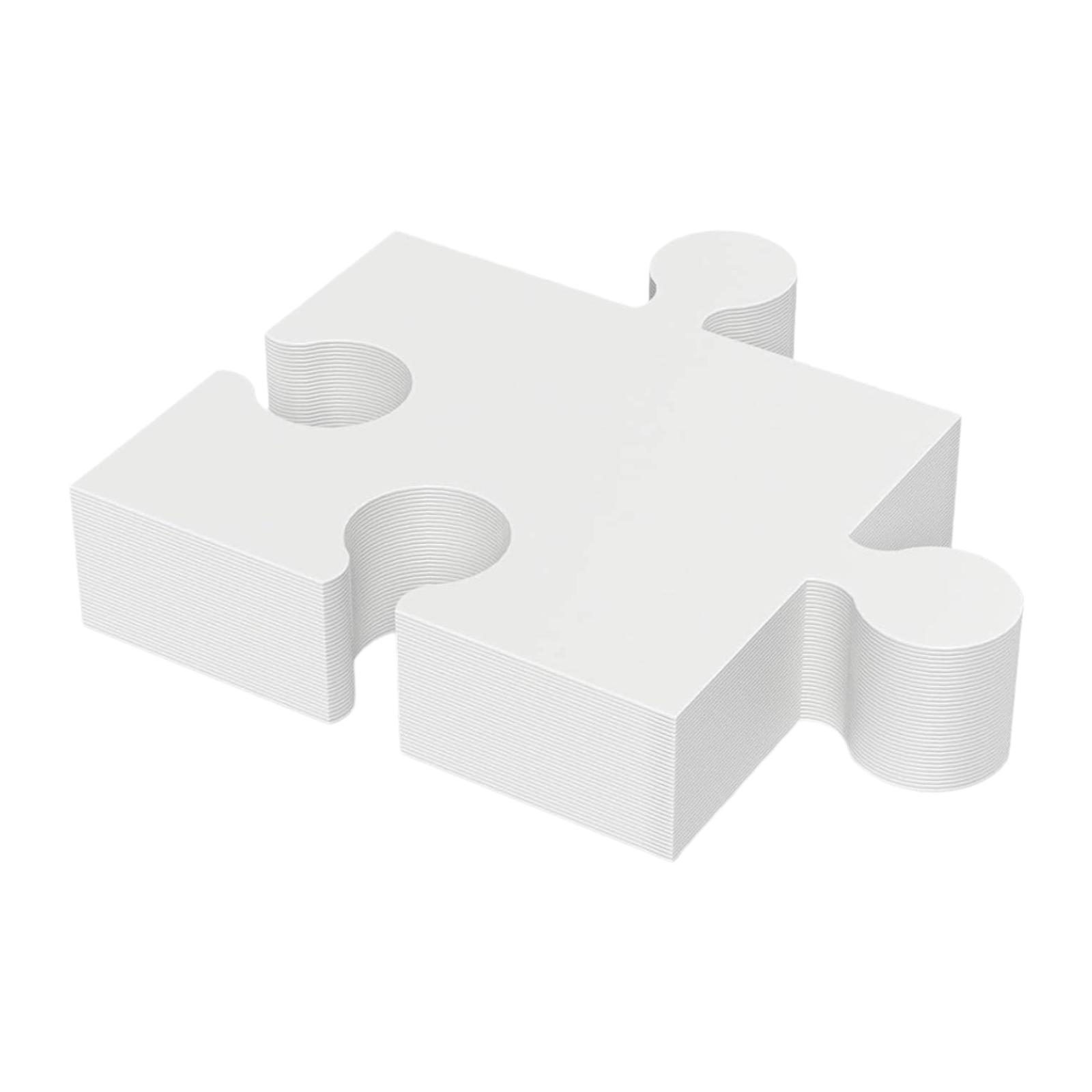30Pcs Blank Puzzle Pieces Draw - đánh giá và giá Puzzle Blank White