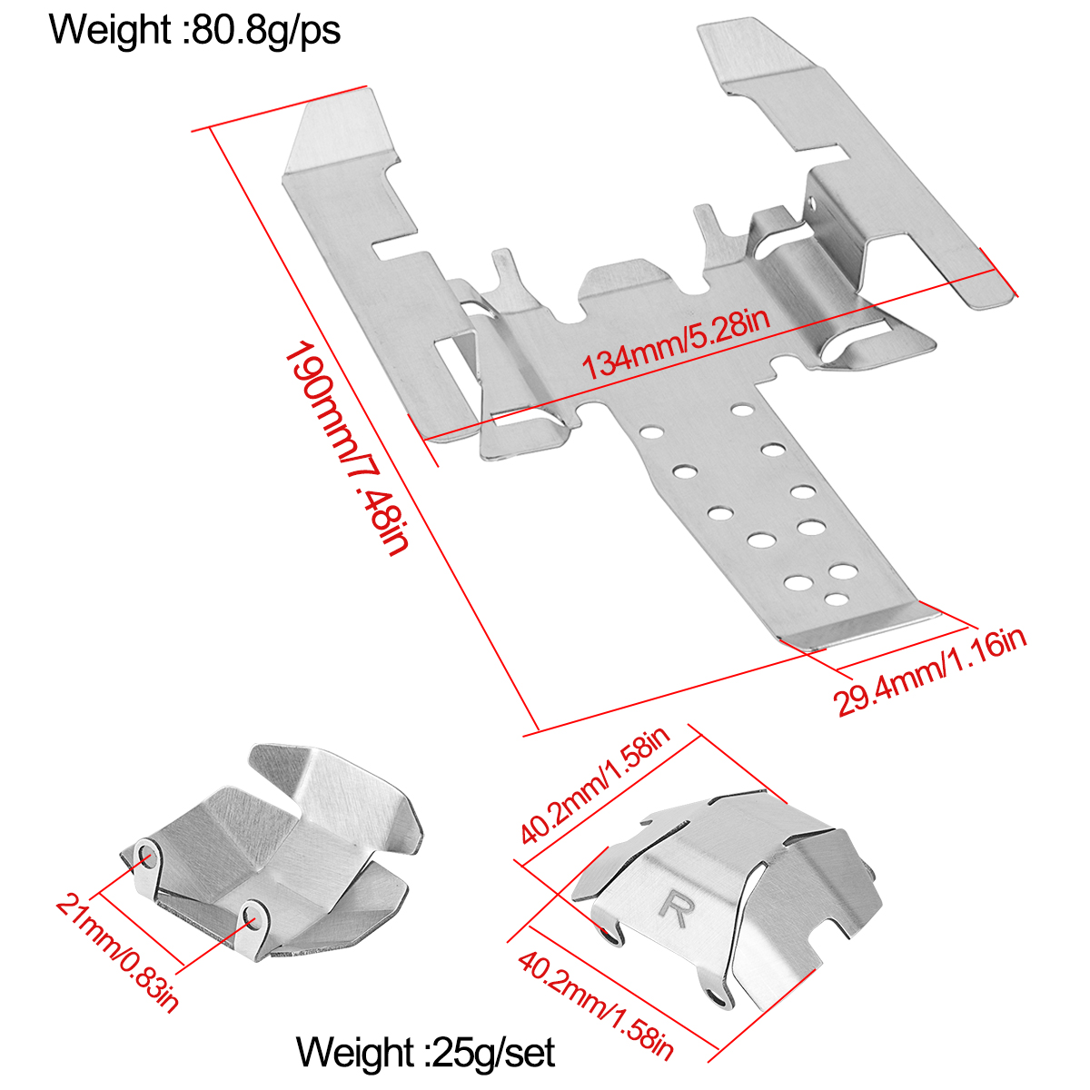 Stainless Steel Skid Plate Cha - đánh giá và giá Metal Photo Panel